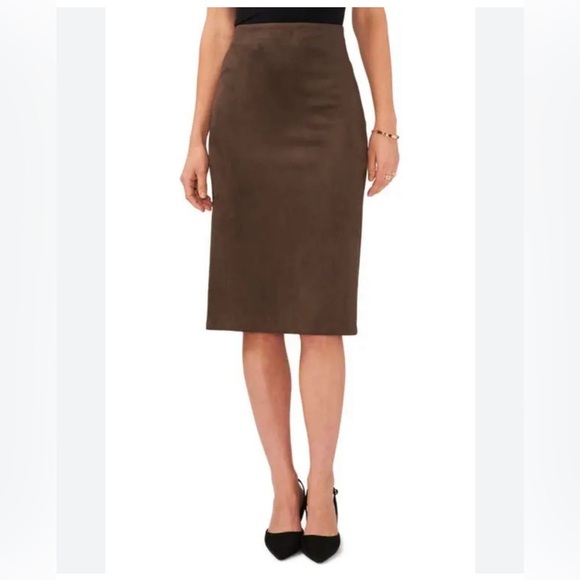 Vince Camuto Chocolate Pencil Skirt - Picture 4 of 5